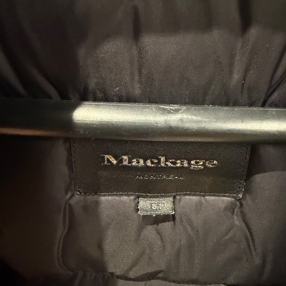 Woman’s Mackage winter jacket size small all black - Picture 10 of 15